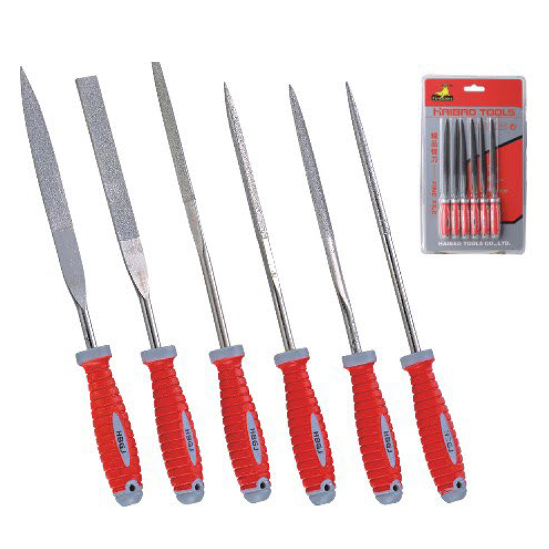 6PCS NEEDLE FILE SET