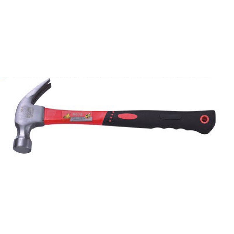 CLAW HAMMER WITH PLASTIC HANDLE